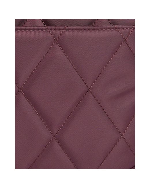Barbour Purple Quilted Crossbody Bag