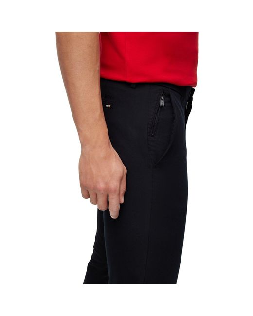 Boss Blue Hbb Kato Sustainable Organic Cotton Trousers for men