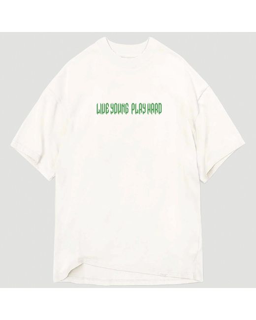 Lyph White Hard T-Shirt for men