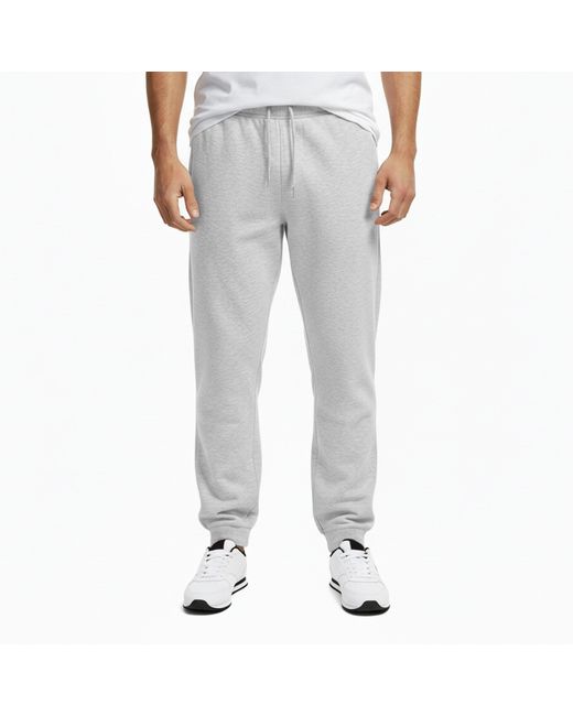 Slazenger 1881 Gray Cuffed Fleece Jogging Bottoms for men