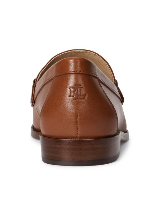 Ralph Lauren Brown Tasha Loafers