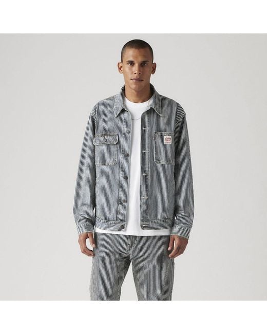 Levi's Gray Trucker Jacket for men