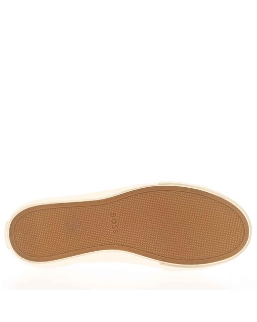 Boss White Aiden Tenn Flbb 10232547 01 Low-Top Trainers for men