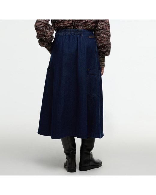 Barbour Blue Saima Skirt
