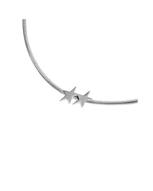 Twojeys Metallic Adults Icon Bali Star Chain Necklace
