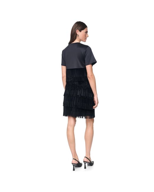 DKNY Black Rhinstone Top Ld64