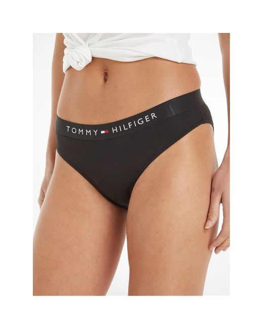 Tommy Hilfiger Black Logo Waist Briefs
