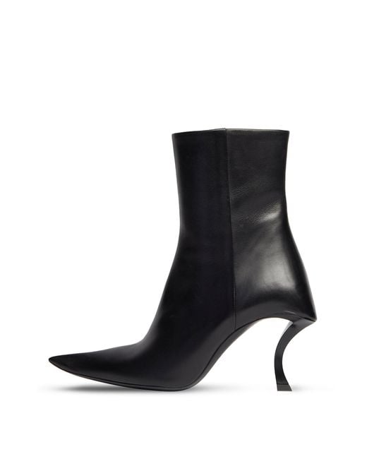Balenciaga Black Hourglass Booties