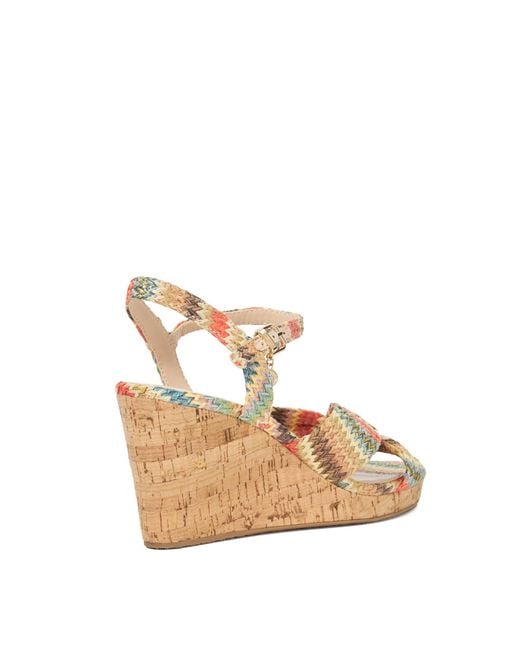 Dune Metallic Kassandra Flatform Sandal