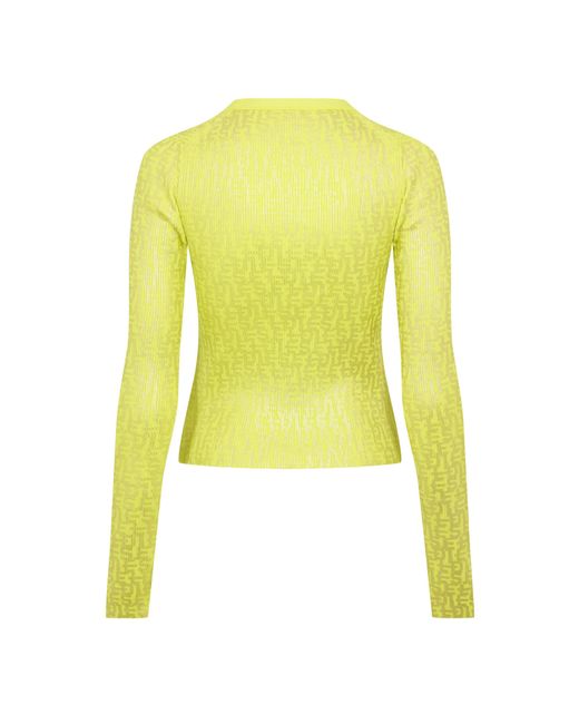 DIESEL Yellow M Gria Maglia Cardigan