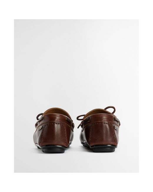 Barbour Brown Courage Driving Shoes for men