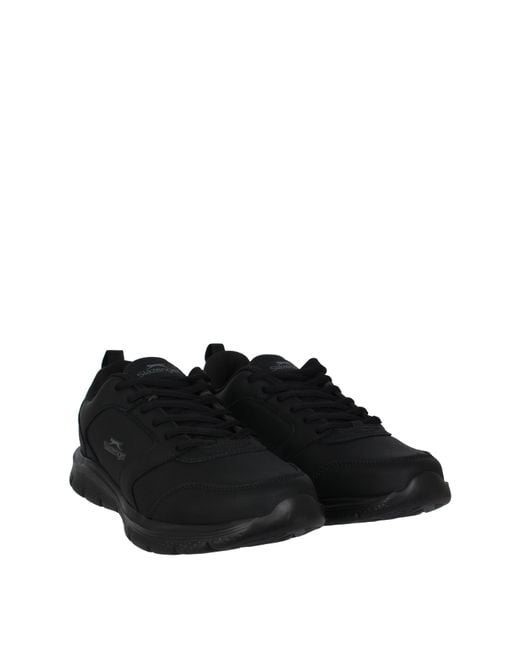 Slazenger 1881 Black Force Mesh Trainer for men