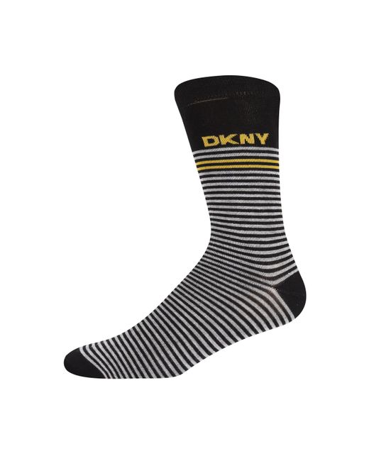 DKNY Black 3 Pack Socks Walnut for men