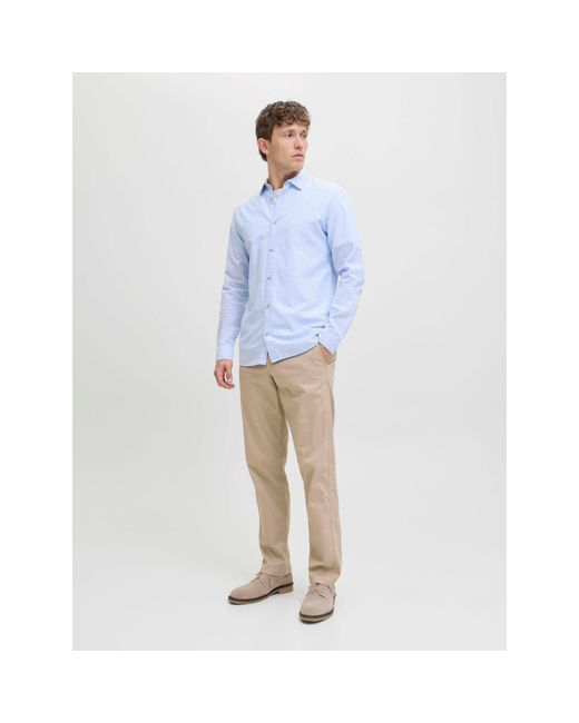 Jack & Jones Blue Jack Kane Dave Chino Sn63 for men