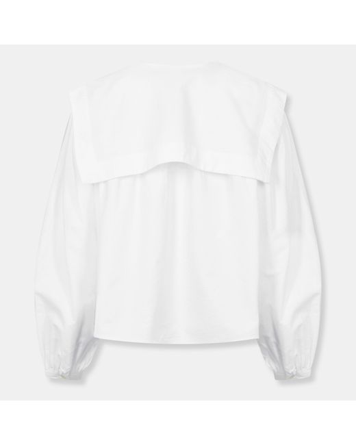 Polo Ralph Lauren White Cotton Long Sleeve Plain Shirt