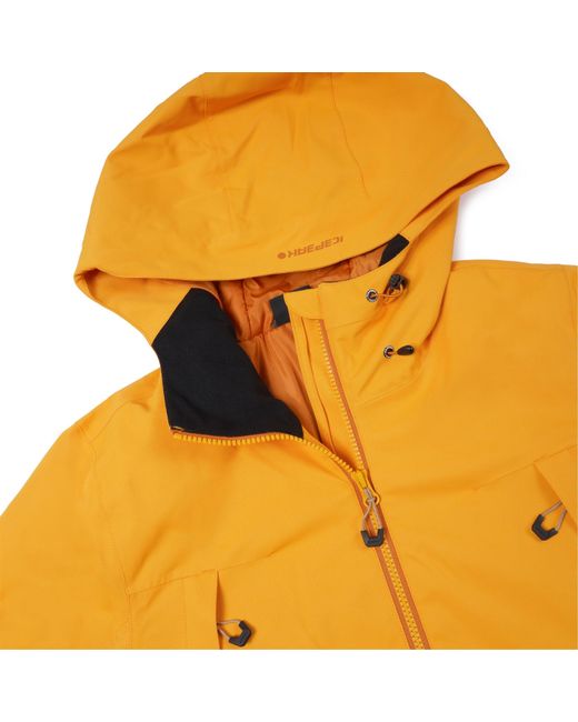 Icepeak Yellow Minier Waterproof Insulated Puffer Jacket