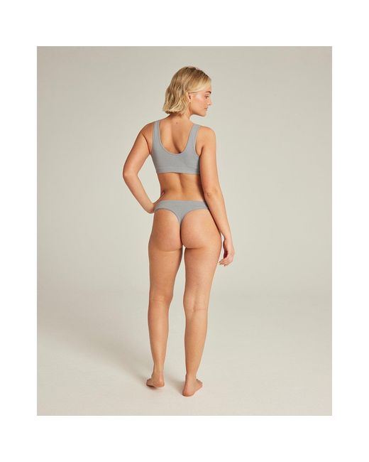 Nudea Gray The Seamless Thong