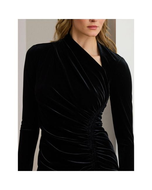 Ralph Lauren Black Felrad A Line Dress