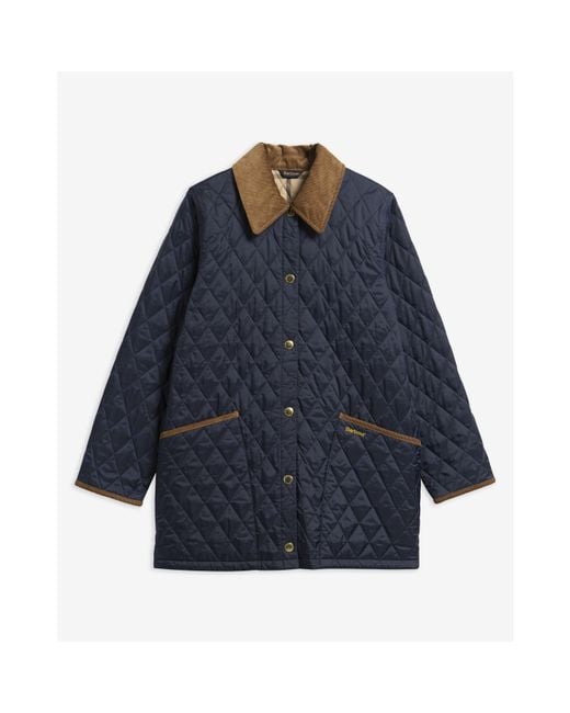Barbour Blue B.Li Mdn Liddsdle Ql Ld64