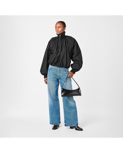Jacquemus Black Jacquard Bomber Jacket