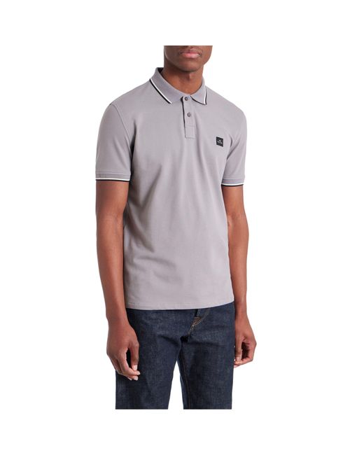 Paul Smith Gray Polo T-Shirt for men