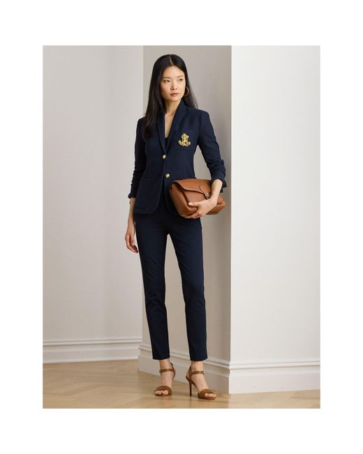 Ralph Lauren Blue Keslina Skinny Trousers