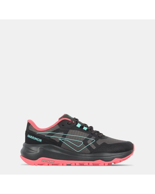Karrimor Green Tempo Trail Trainers Ladies