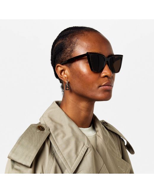 Balenciaga Gray Sunglasses Bb0046S