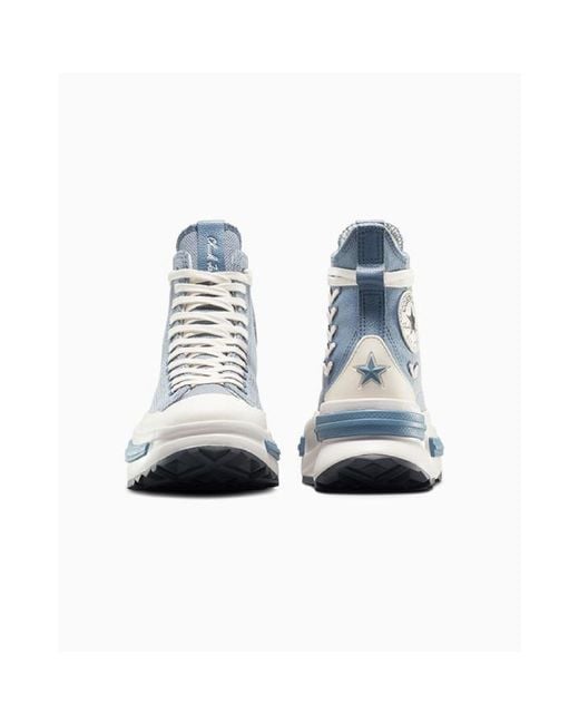 Converse Blue Adults Run Star Legacy Platform Trainers