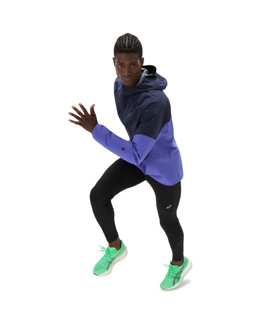 Asics Blue Metarun Legend Running Jacket for men