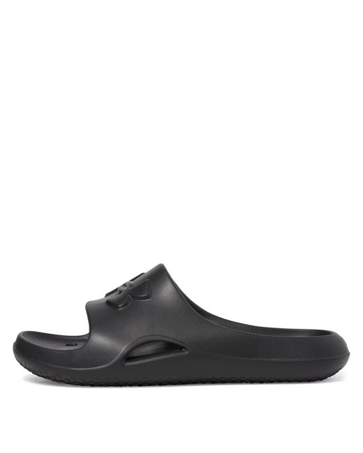 Under Armour Black Locker Pool Sliders for men