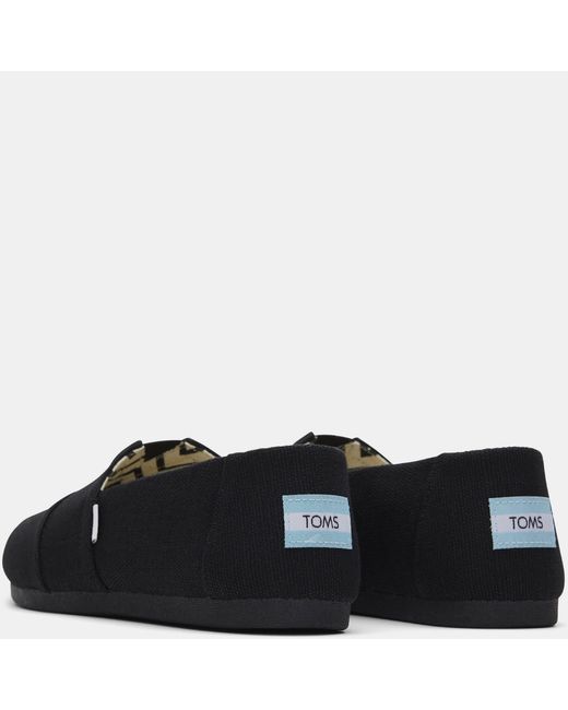 TOMS Black Alpargata Classic Espadrilles