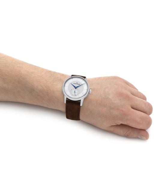 Louis Erard Gray Analogue Quartz Watch for men