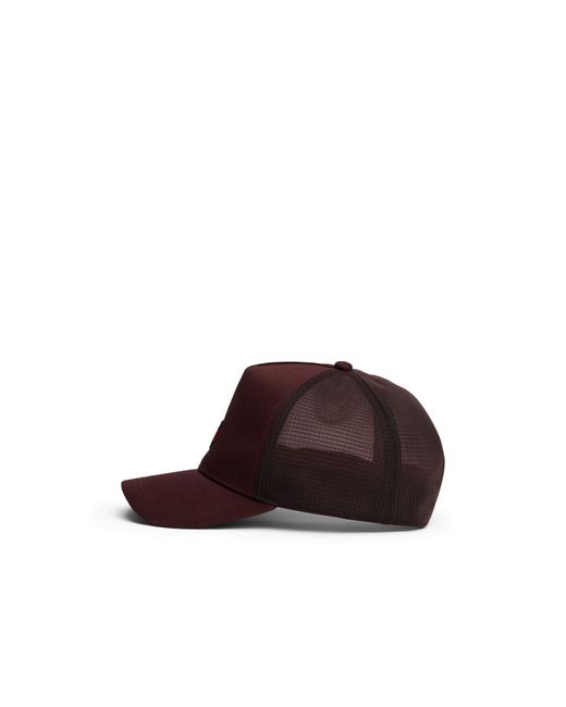 Tommy Hilfiger Brown Heritage Mesh Adjustable Trucker Cap