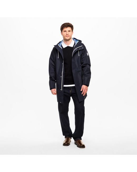 Belstaff Blue Kimono Tailored Jacket. for men