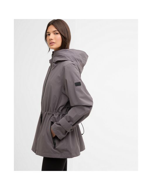 Barbour Gray Rain Anorak Jacket