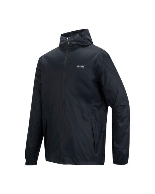 Regatta Black Pack It Iii Waterproof Jacket for men