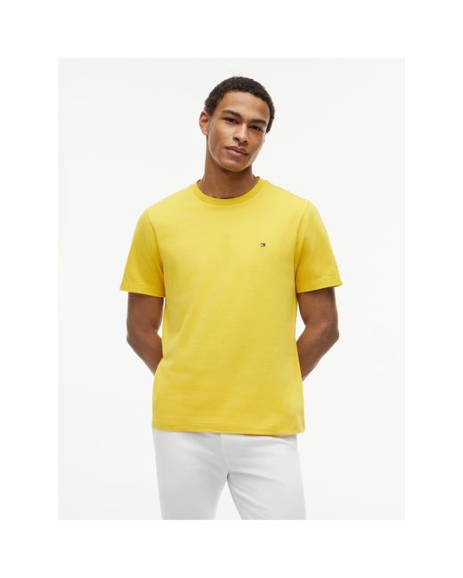 Tommy Hilfiger Yellow Short-Sleeved T-Shirt for men