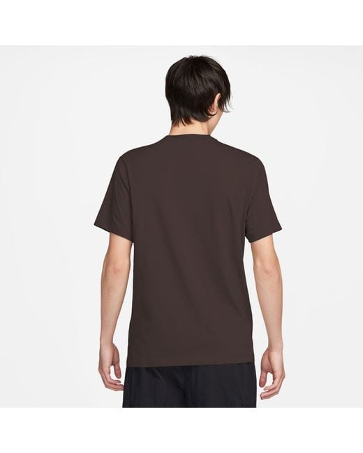 Nike Black Sportswear Club T-Shirt for men