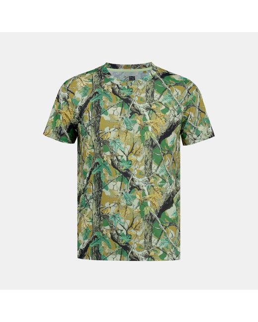 Karrimor Green Trail Short-Sleeve Performance Running Top for men