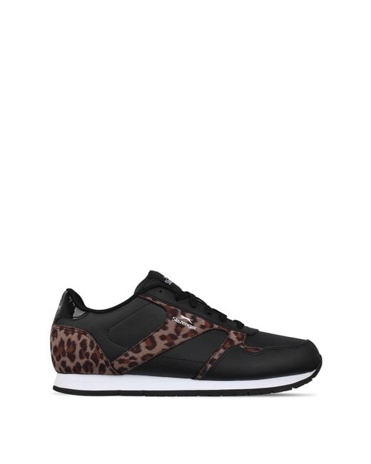 Slazenger 1881 Black Classic Trainers Ladies