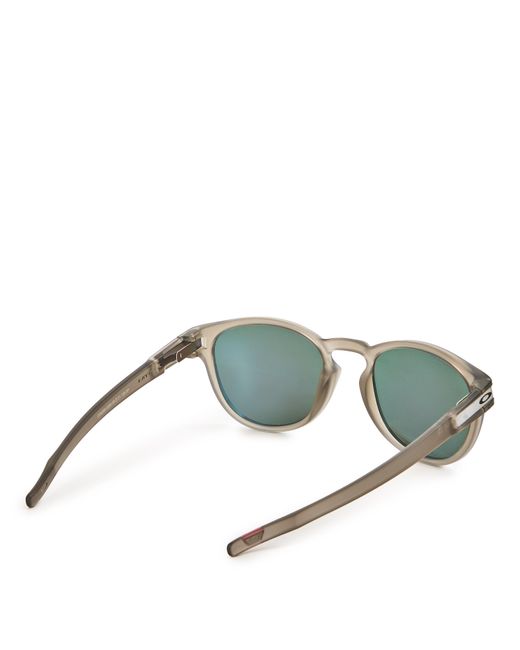 Oakley Blue Latch Round Sunglasses for men