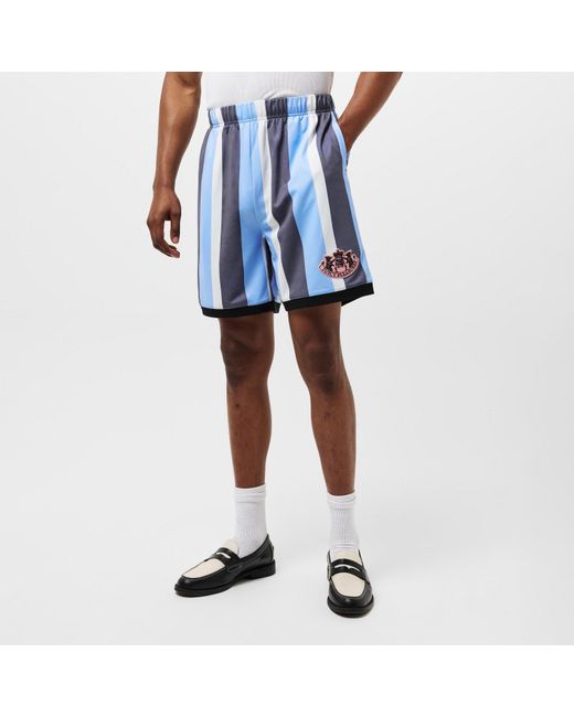 Pleasures Blue X Juicy Couture Striped Shorts for men