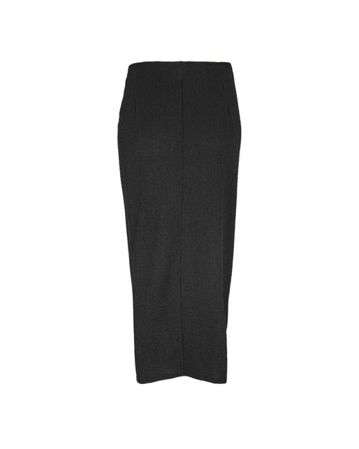 Karl Lagerfeld Black Suiting Mini Skirt