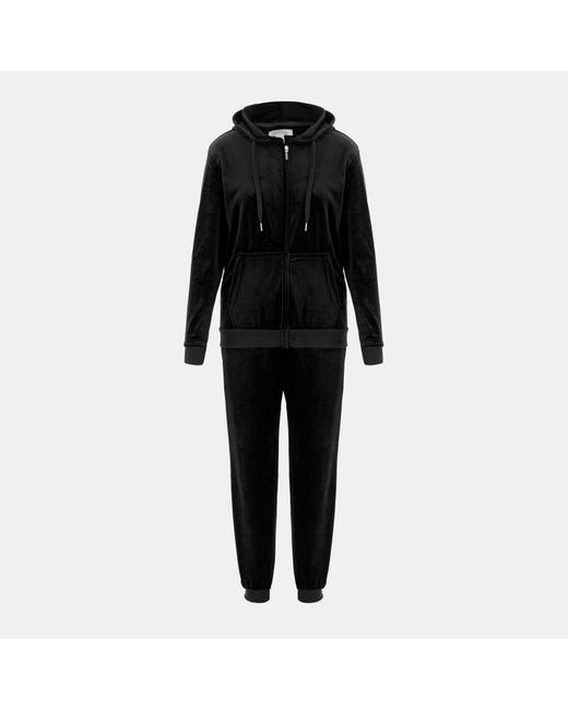Miso Blue Velour Tracksuit