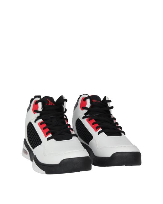 Rise Of Dawn White Reverse Basketball Trainers for men