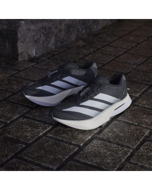 Adidas Blue Adizero Boston 13 Road Running Shoes