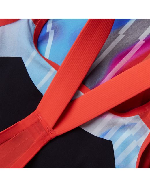 Speedo Red Lzr Valor 2.0 Race Swimsuit