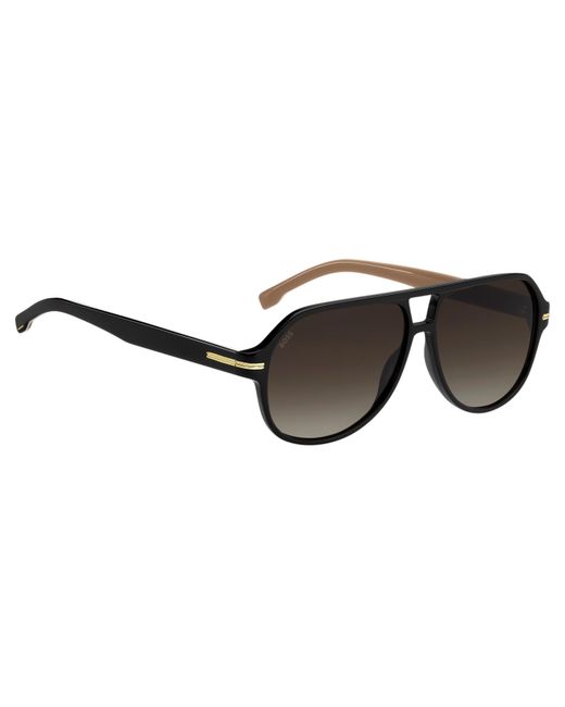 Boss Black Su Contemporary Square Sunglasses for men