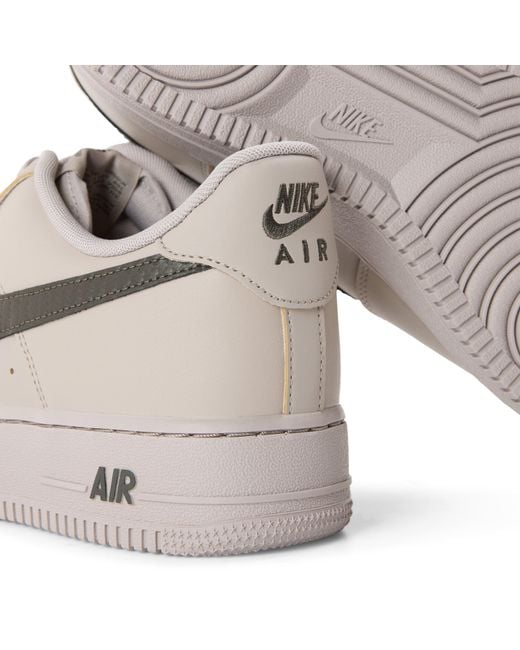 Nike Gray Air Force 1 07 Shoes for men